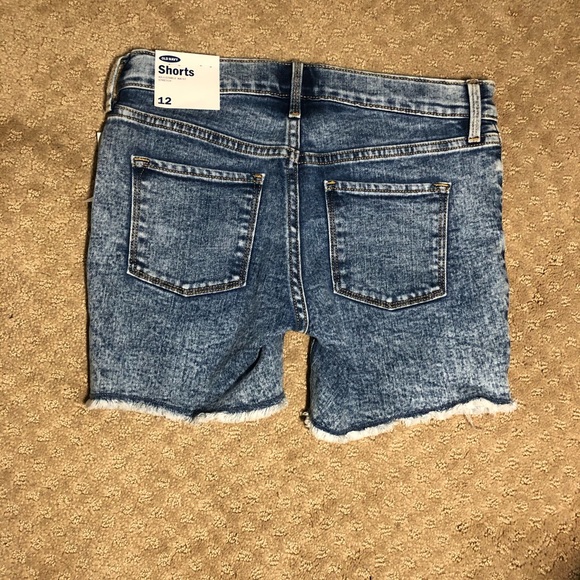 Mid-Length Jean Shorts - Picture 2 of 2